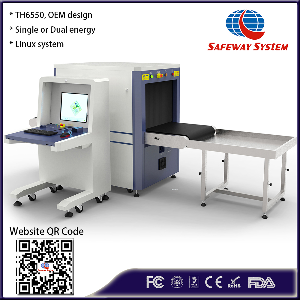 Multi Languages X Ray Baggage Scanner with CE, FDA Approved ZA6550